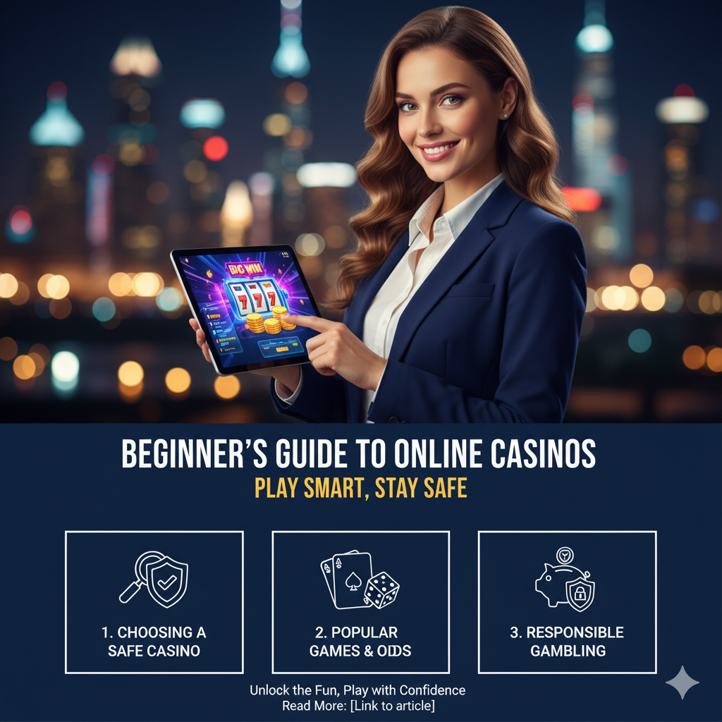 Beginner’s Guide to Online Casinos: Play Smart, Stay Safe