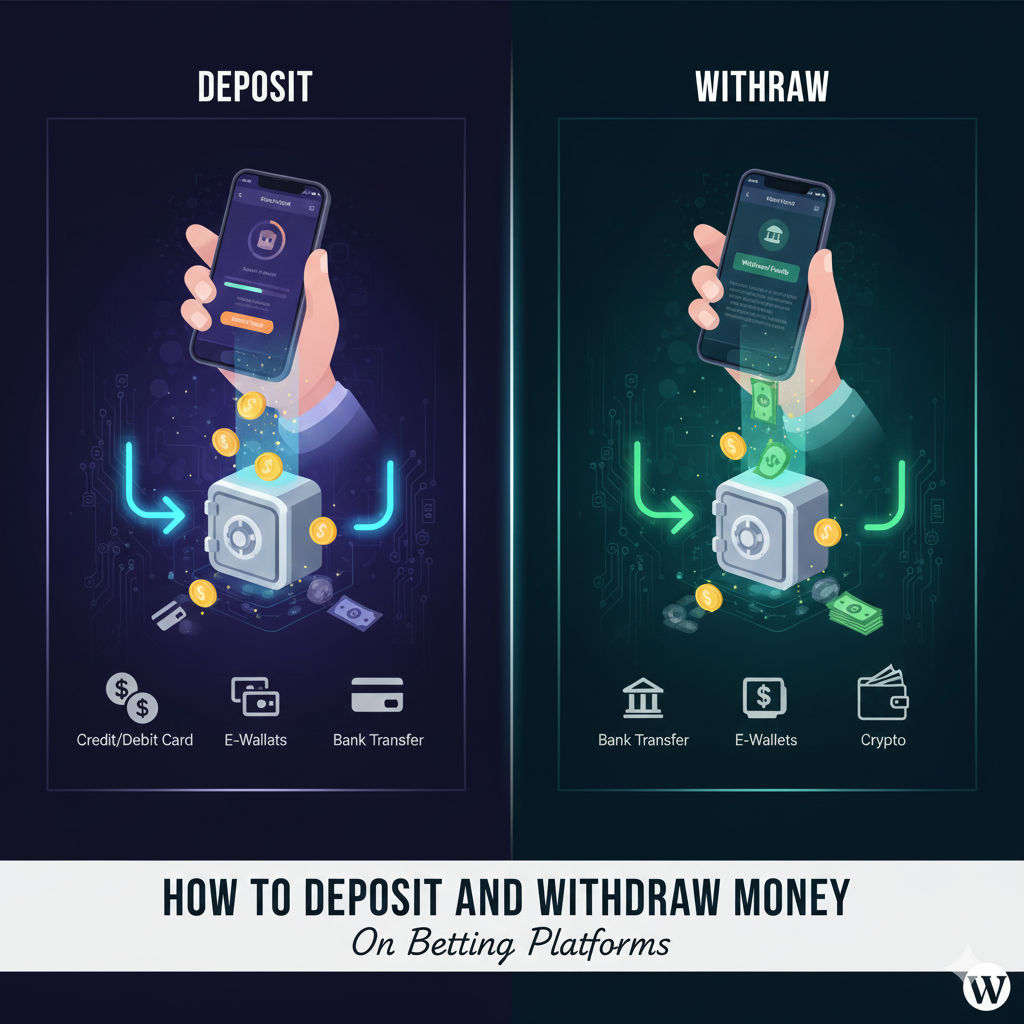 How to deposit and withdraw money on betting platforms securely