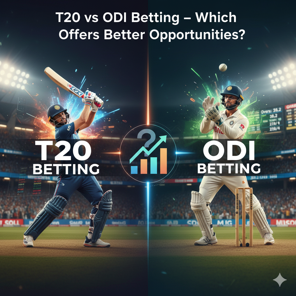 T20 vs ODI cricket betting comparison