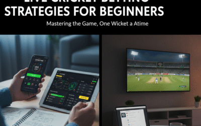 Live cricket betting strategies for beginners with in-play match action